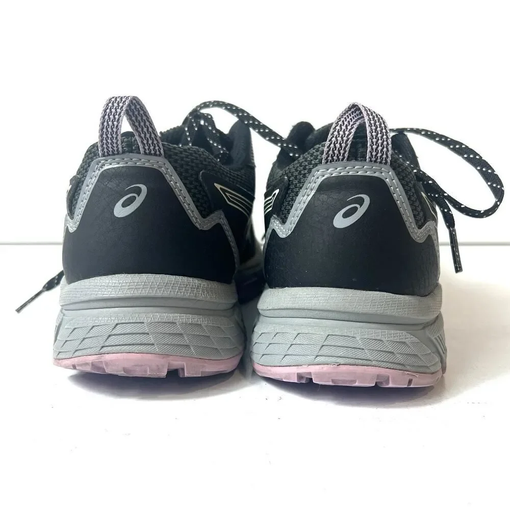 Asics Gel Venture 8 Shoes Black Purple Womens Size 8.5 Running Sneakers 1012A708